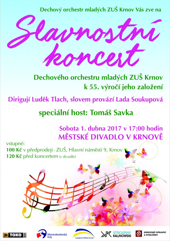 DOM Krnov - Slavností koncert k 55. výročí založení