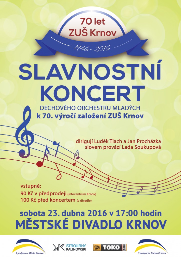 Slavnostní koncert ZUŠ Krnov