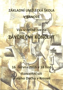 Závěrečný koncert ZUŠ Krnov
