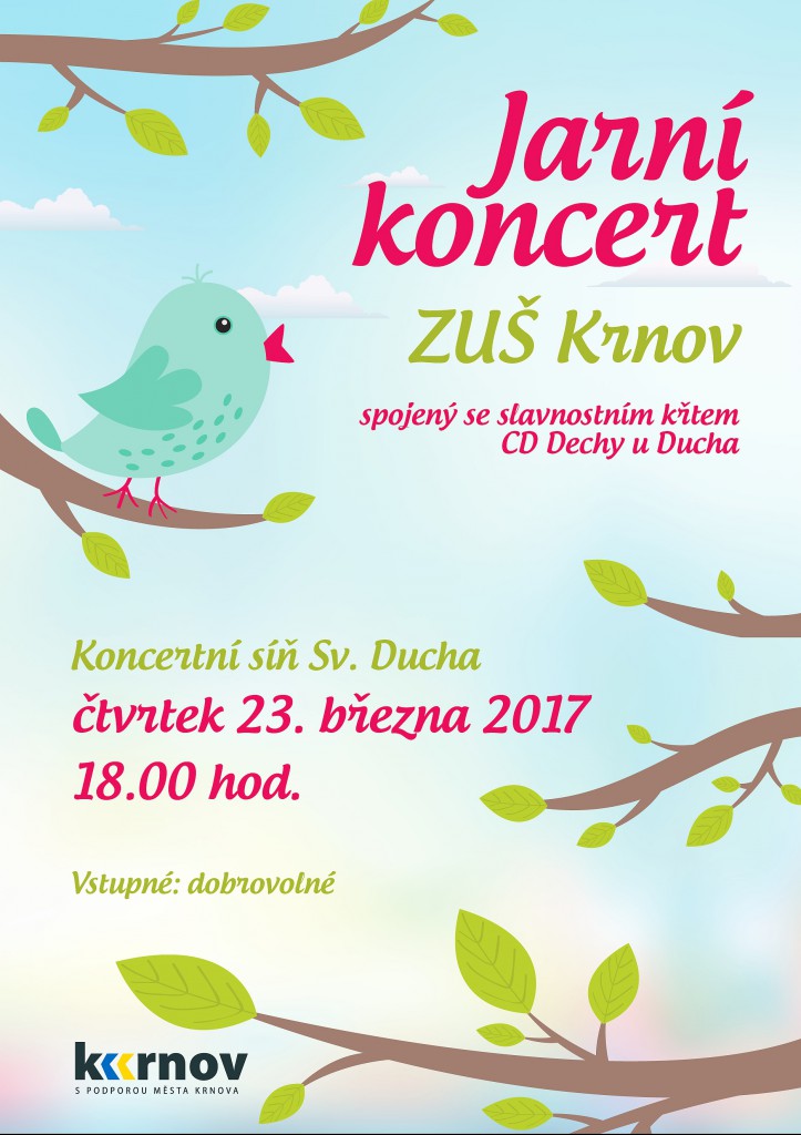 Jarní koncert ZUŠ Krnov