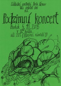Podzimní koncert ZUŠ Krnov