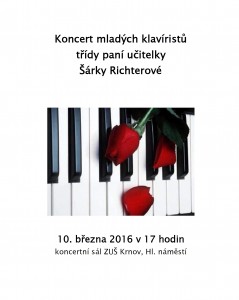 Koncert mladých klavíristů